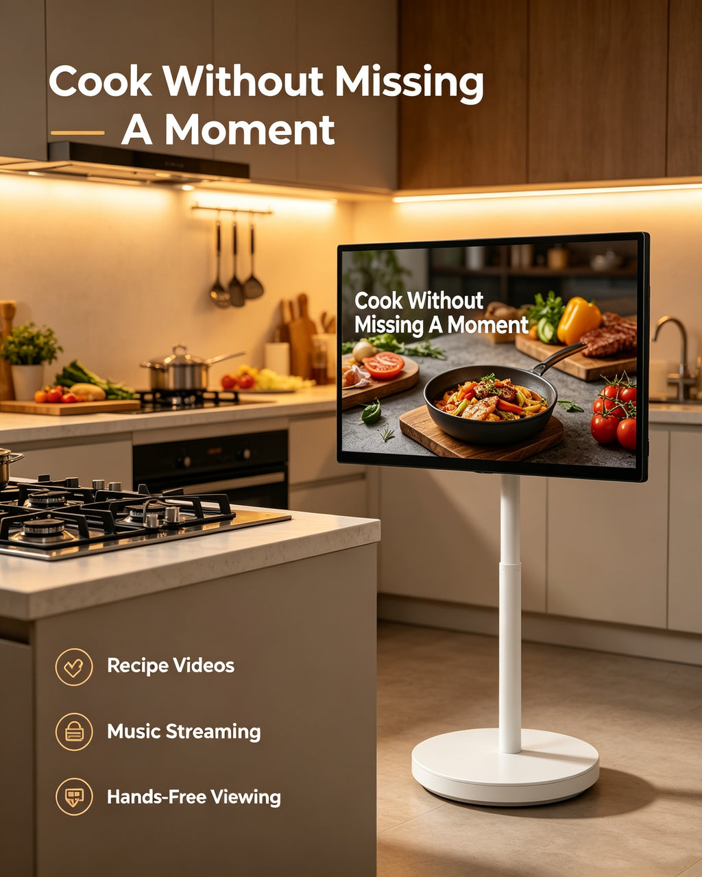 🎉2026 Anniversary Sale | 4K Ultra‑HD Portable Smart TV For Home & Outdoor